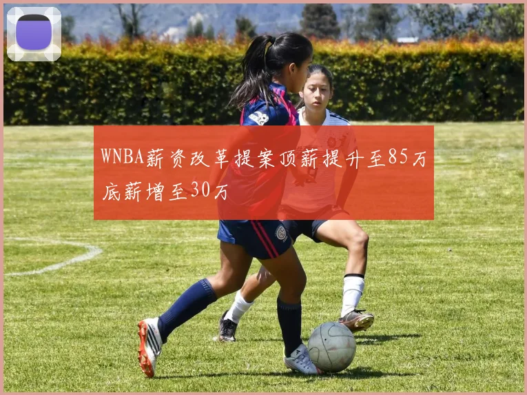 WNBA薪资改革提案顶薪提升至85万底薪增至30万
